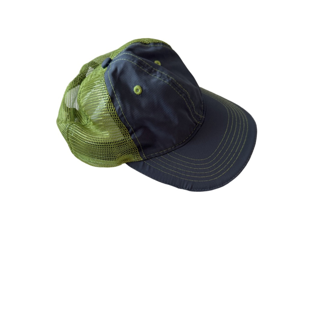 Women’s Athleta x Headsweats Gray & Green Mesh Trucker Hat One Size